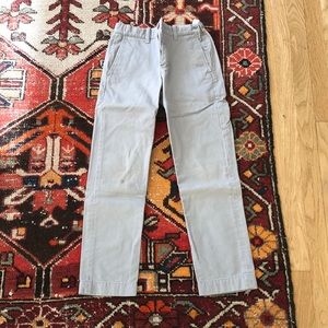 J Crew Crewcuts boys size 8 gray pants 100% cotton